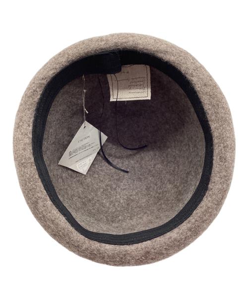ひつじ小屋（-）ひつじ小屋 (-) ウールハット ブラウンの古着・服飾アイテム
