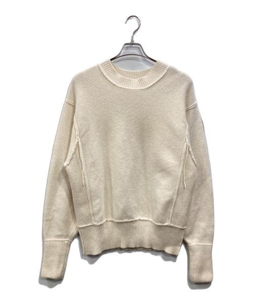 VOLTAGE CONTROL FILTER（ヴォルテージ コントロール フィルター）VOLTAGE CONTROL FILTER (ヴォルテージ コントロール フィルター) デザインニット ホワイト サイズ:Fの古着・服飾アイテム