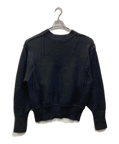 VOLTAGE CONTROL FILTER（ヴォルテージ コントロール フィルター）VOLTAGE CONTROL FILTER (ヴォルテージ コントロール フィルター) デザインニット ブラック サイズ:Fの古着・服飾アイテム