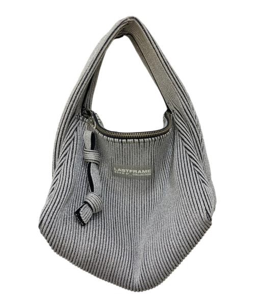 LASTFRAME（ラストフレーム）LASTFRAME (ラストフレーム) TWO TONE WRAP BAG グレーの古着・服飾アイテム
