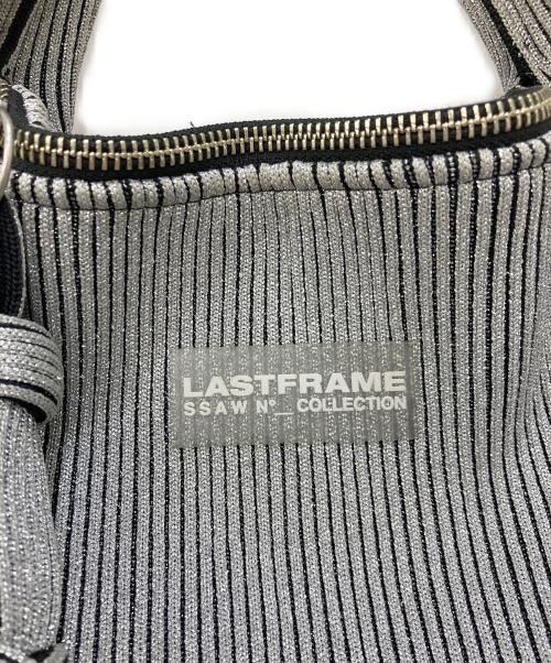 LASTFRAME（ラストフレーム）LASTFRAME (ラストフレーム) TWO TONE WRAP BAG グレーの古着・服飾アイテム