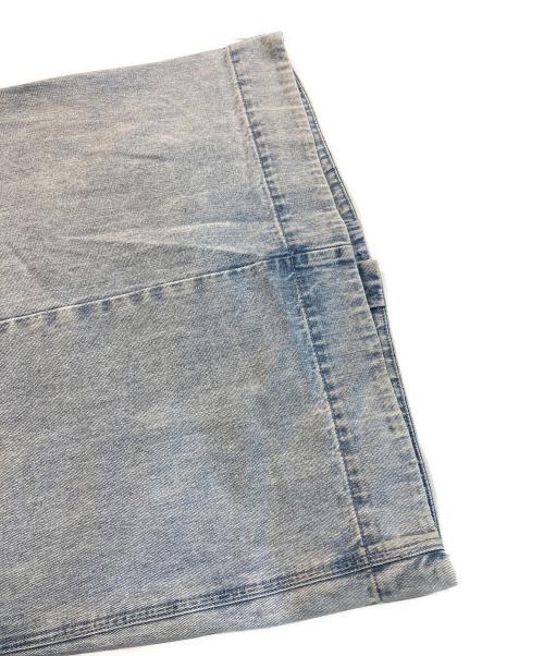 COACH（コーチ）COACH (コーチ) デニム スカート ライトブルー サイズ:2の古着・服飾アイテム