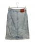 COACH (コーチ) デニム スカート ライトブルー サイズ:2：6000円