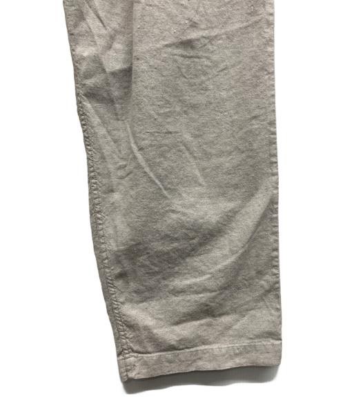 nest Robe（ネストローブ）nest Robe (ネストローブ) BASIC デニム混キャンバス超撥水ワイドパンツ グレー サイズ:2の古着・服飾アイテム