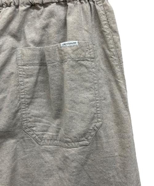 nest Robe（ネストローブ）nest Robe (ネストローブ) BASIC デニム混キャンバス超撥水ワイドパンツ グレー サイズ:2の古着・服飾アイテム