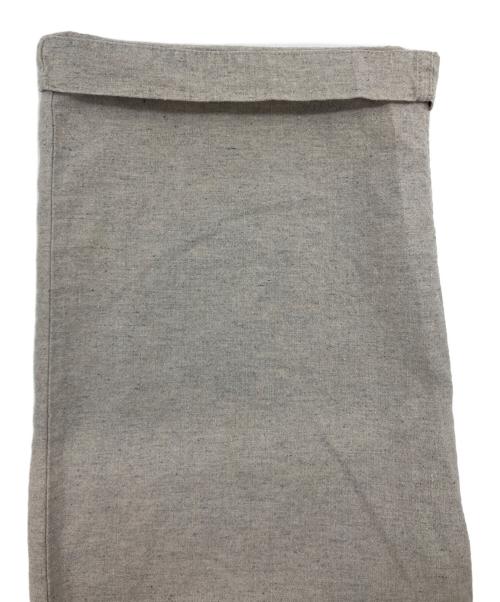 nest Robe（ネストローブ）nest Robe (ネストローブ) BASIC デニム混キャンバス超撥水ワイドパンツ グレー サイズ:2の古着・服飾アイテム