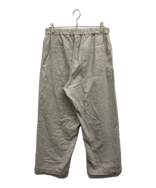nest Robe（ネストローブ）nest Robe (ネストローブ) BASIC デニム混キャンバス超撥水ワイドパンツ グレー サイズ:2の古着・服飾アイテム