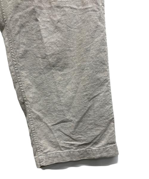 nest Robe（ネストローブ）nest Robe (ネストローブ) BASIC デニム混キャンバス超撥水ワイドパンツ グレー サイズ:2の古着・服飾アイテム