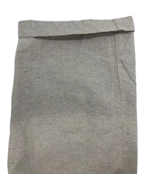 nest Robe（ネストローブ）nest Robe (ネストローブ) BASIC デニム混キャンバス超撥水ワイドパンツ グレー サイズ:2の古着・服飾アイテム