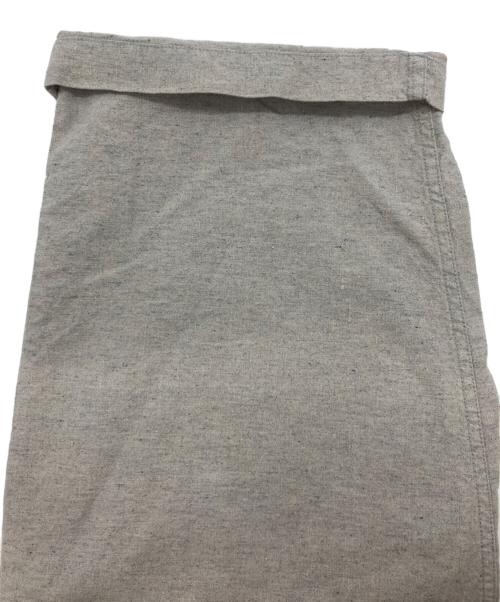 nest Robe（ネストローブ）nest Robe (ネストローブ) BASIC デニム混キャンバス超撥水ワイドパンツ グレー サイズ:2の古着・服飾アイテム