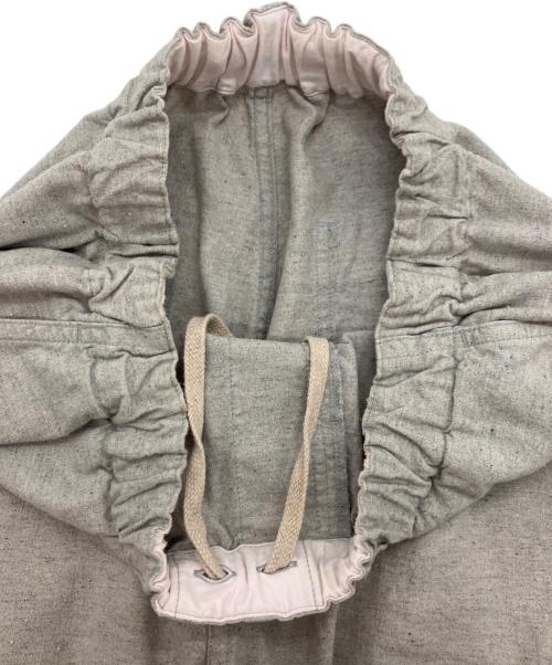 nest Robe（ネストローブ）nest Robe (ネストローブ) BASIC デニム混キャンバス超撥水ワイドパンツ グレー サイズ:2の古着・服飾アイテム