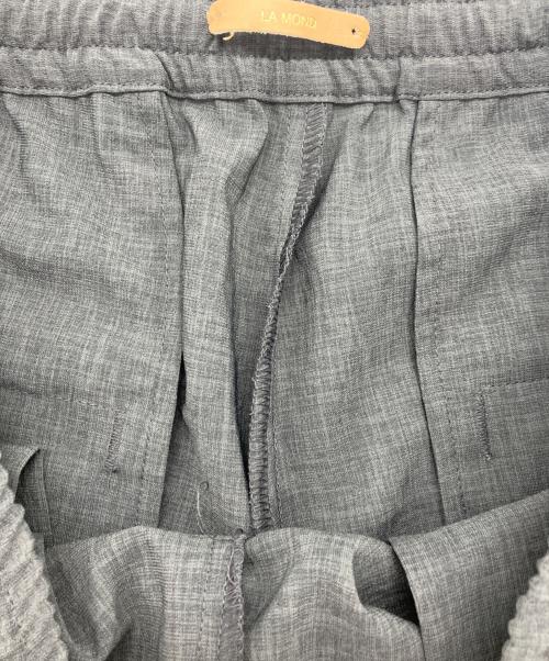LAMOND（ラモンド）LAMOND (ラモンド) SHARI PANTS グレー サイズ:3の古着・服飾アイテム