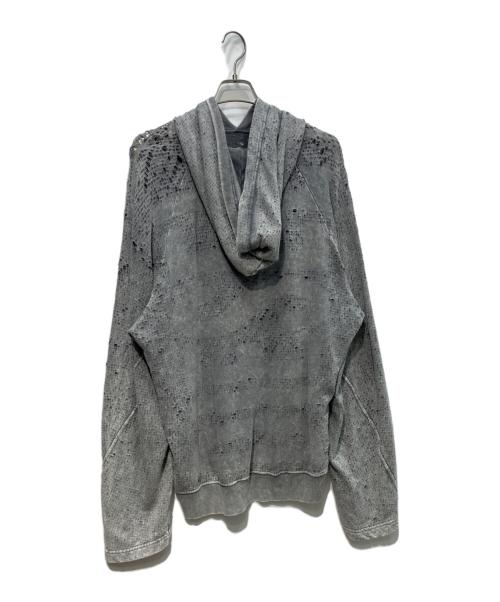 DIESEL（ディーゼル）DIESEL (ディーゼル) プルオーバーパーカー グレー サイズ:Sの古着・服飾アイテム