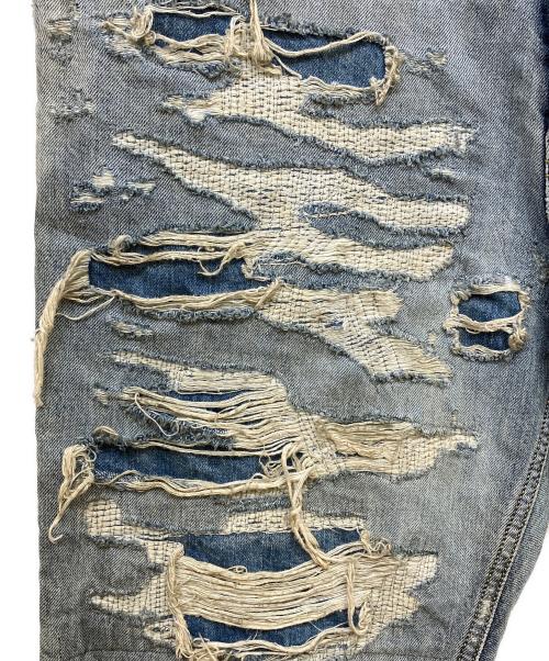 DIESEL（ディーゼル）DIESEL (ディーゼル) D-FINING リペアデニムパンツ インディゴ サイズ:76cm（W30）の古着・服飾アイテム