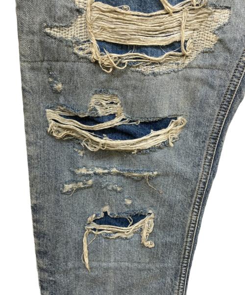 DIESEL（ディーゼル）DIESEL (ディーゼル) D-FINING リペアデニムパンツ インディゴ サイズ:76cm（W30）の古着・服飾アイテム