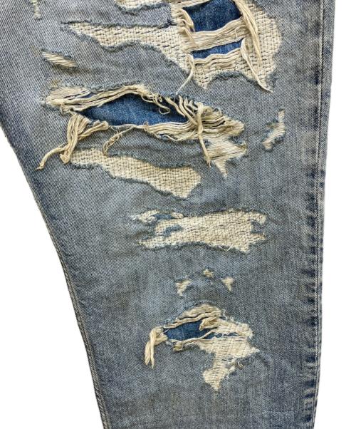 DIESEL（ディーゼル）DIESEL (ディーゼル) D-FINING リペアデニムパンツ インディゴ サイズ:76cm（W30）の古着・服飾アイテム