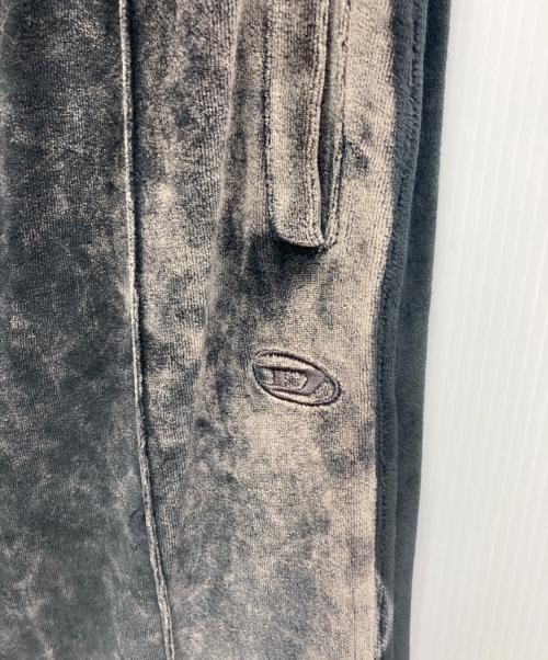 DIESEL（ディーゼル）DIESEL (ディーゼル) P-OZAMP ワイドレッグスウェットパンツ ブラック サイズ:Sの古着・服飾アイテム