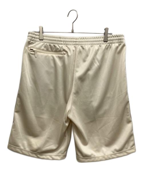 Needles（ニードルズ）Needles (ニードルズ) B'2nd (ビーセカンド) 別注 トラックショートパンツ アイボリー サイズ:Lの古着・服飾アイテム