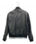MR.OLIVE (ミスターオリーブ) HAIR SHEEP SOFT VEGE LEATHER MA-1 JACKET ブラック サイズ:L：18000円
