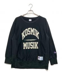 Champion×UNDERCOVER（チャンピオン×アンダーカバー）の古着「リバースウィーブ(R) クルーネックスウェットシャツ」｜ブラック