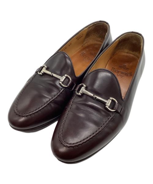 berwick（バーウィック）berwick (バーウィック) ビットローファー ブラウン サイズ:39の古着・服飾アイテム