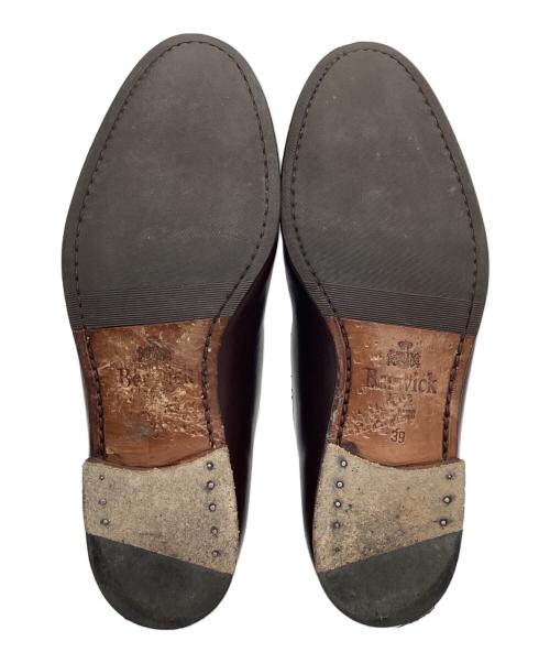 berwick（バーウィック）berwick (バーウィック) ビットローファー ブラウン サイズ:39の古着・服飾アイテム