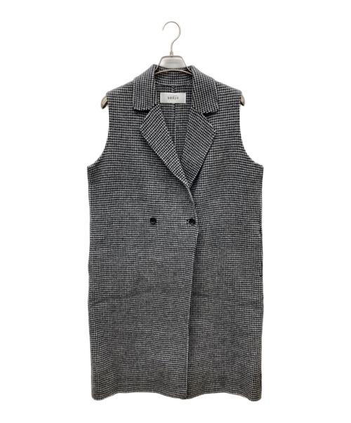 SOEJU（ソージュ）SOEJU (ソージュ) ウールリバーロングジレ グレー サイズ:Freeの古着・服飾アイテム