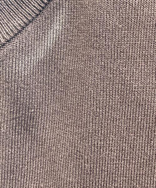 emmi（エミ）emmi (エミ) アメスリニットドッキングワンピース ブラウンの古着・服飾アイテム