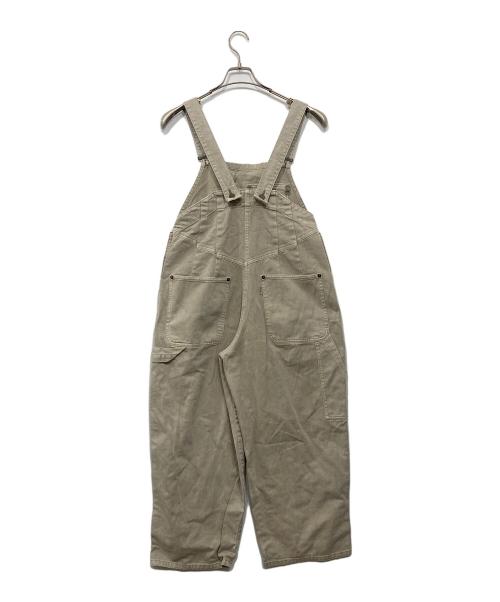 Ameri（アメリ）Ameri (アメリ) CONES BOSS REMAKE OVERALL ベージュ サイズ:24の古着・服飾アイテム