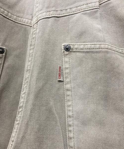 Ameri（アメリ）Ameri (アメリ) CONES BOSS REMAKE OVERALL ベージュ サイズ:24の古着・服飾アイテム