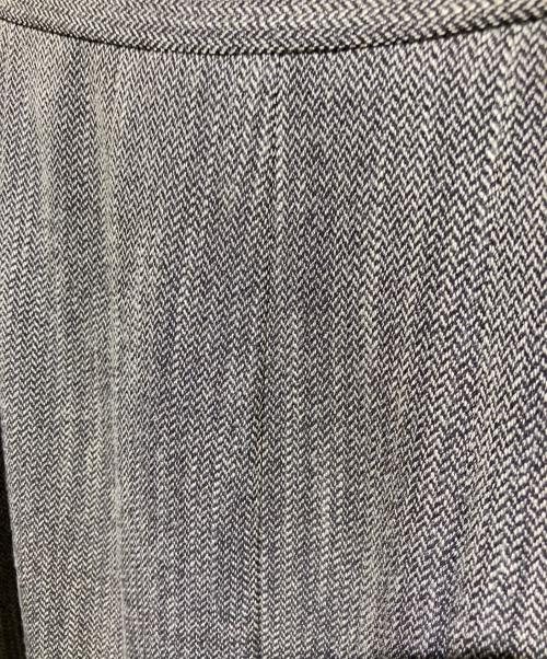 Ameri（アメリ）AMERI (アメリ) HERRINGBONE HEM PLEATS SKIRT ベージュ サイズ:Sの古着・服飾アイテム