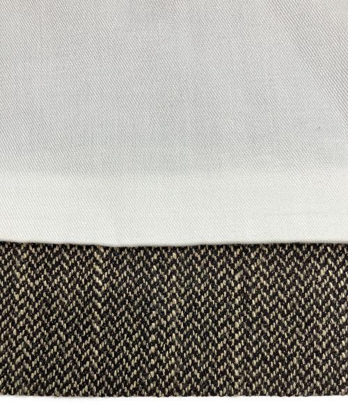 Ameri（アメリ）AMERI (アメリ) CONVERTIBLE HERRINGBONE JACKET ベージュ サイズ:Sの古着・服飾アイテム