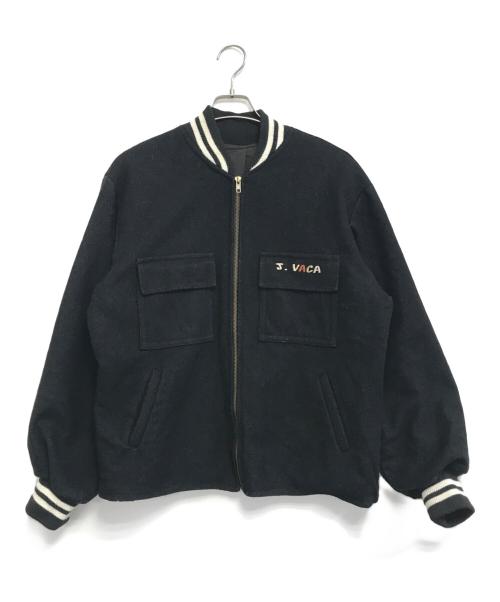 VINTAGE MILITARY（ヴィンテージ ミリタリー）VINTAGE MILITARY (ヴィンテージ ミリタリー) スーベニアジャケット ブラック サイズ:FREEの古着・服飾アイテム