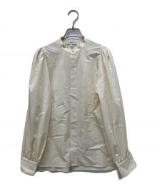 HYKE（ハイク）の古着「T/C BALLOON SLEEVE BLOUSE」｜イエロー