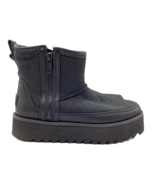 UGG（アグ）UGG (アグ) Classic Rebel Biker Mini ブラック サイズ:SIZE 23cmの古着・服飾アイテム