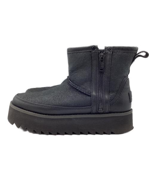 UGG（アグ）UGG (アグ) Classic Rebel Biker Mini ブラック サイズ:SIZE 23cmの古着・服飾アイテム