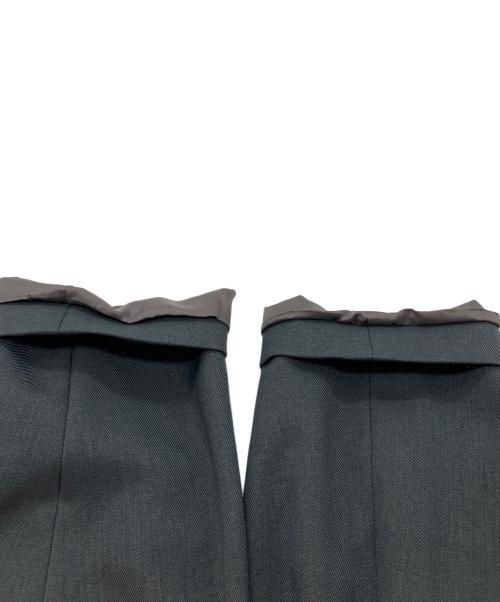 HARE（ハレ）HARE (ハレ) タックプリーツメタルボタンジャケット グレー サイズ:Freeの古着・服飾アイテム