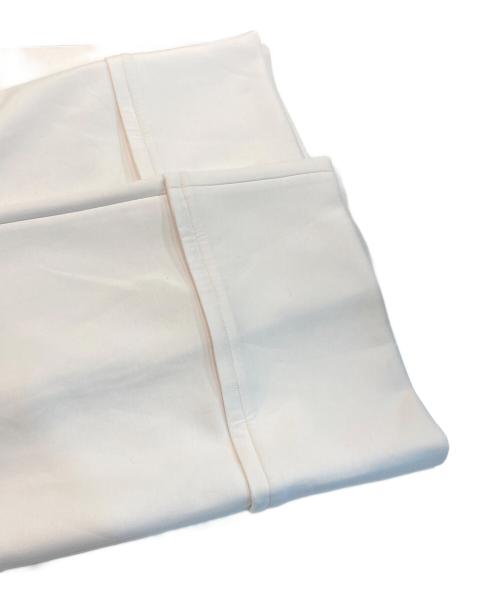 LANVIN en Bleu（ランバンオンブルー）LANVIN en Bleu (ランバンオンブルー) ダンボールニットパンツ ホワイト サイズ:36の古着・服飾アイテム