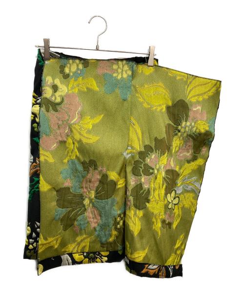 DRIES VAN NOTEN（ドリスヴァンノッテン）DRIES VAN NOTEN (ドリスヴァンノッテン) ジャガードスカート ブラック サイズ:36の古着・服飾アイテム