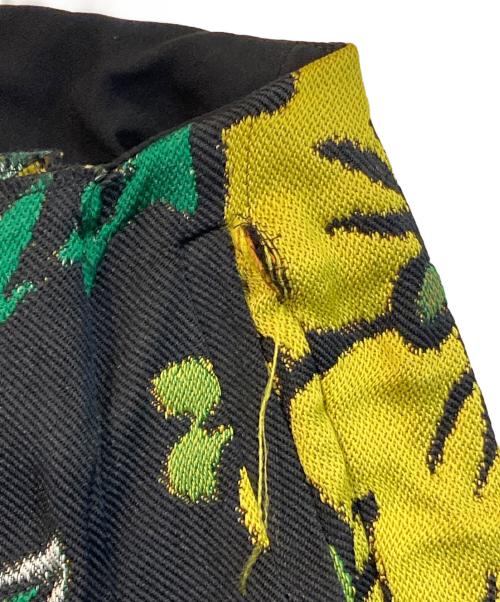 DRIES VAN NOTEN（ドリスヴァンノッテン）DRIES VAN NOTEN (ドリスヴァンノッテン) ジャガードスカート ブラック サイズ:36の古着・服飾アイテム