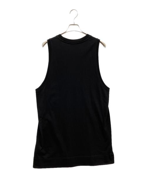DRIES VAN NOTEN（ドリスヴァンノッテン）DRIES VAN NOTEN (ドリスヴァンノッテン) ロングタンクトップ ブラック サイズ:Sの古着・服飾アイテム
