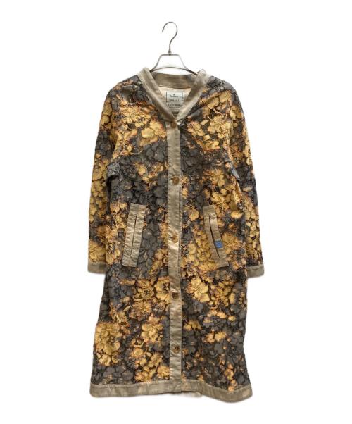 Maison MIHARA YASUHIRO（メゾン ミハラ ヤスヒロ）Maison MIHARA YASUHIRO (メゾン ミハラ ヤスヒロ) フラワーレースロングコート / B04CT321 ベージュ サイズ:FREEの古着・服飾アイテム
