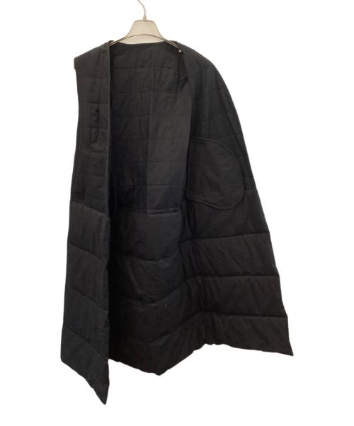 DRIES VAN NOTEN（ドリスヴァンノッテン）DRIES VAN NOTEN (ドリスヴァンノッテン) キルティングロングベスト ブラック サイズ:XSの古着・服飾アイテム