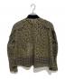 sacai (サカイ) レースダブルライダースジャケット オリーブ サイズ:S：35000円