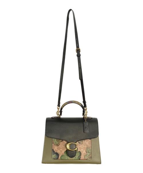 COACH（コーチ）COACH (コーチ) KAFFE FASSETT (カフェ・ファセット) Tabby Top Handle In Signature Canvas With Kaffe Fassett Printの古着・服飾アイテム