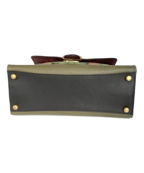 COACH（コーチ）COACH (コーチ) KAFFE FASSETT (カフェ・ファセット) Tabby Top Handle In Signature Canvas With Kaffe Fassett Printの古着・服飾アイテム