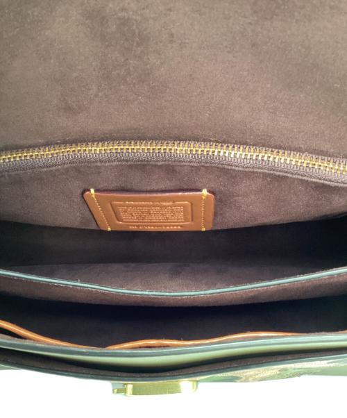 COACH（コーチ）COACH (コーチ) KAFFE FASSETT (カフェ・ファセット) Tabby Top Handle In Signature Canvas With Kaffe Fassett Printの古着・服飾アイテム