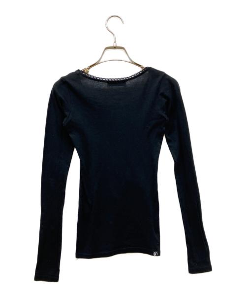 Hysteric Glamour（ヒステリックグラマー）Hysteric Glamour (ヒステリックグラマー) ロングスリーブカットソー ブラック サイズ:Freeの古着・服飾アイテム