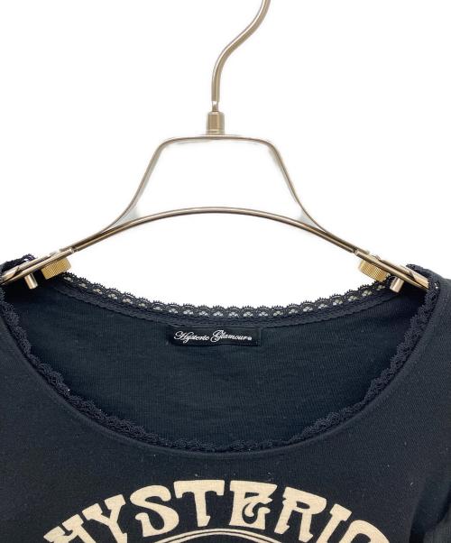 Hysteric Glamour（ヒステリックグラマー）Hysteric Glamour (ヒステリックグラマー) ロングスリーブカットソー ブラック サイズ:Freeの古着・服飾アイテム