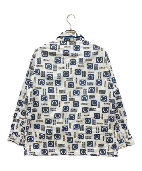 Sears（シアーズ）Sears (シアーズ) 総柄パジャマシャツ ホワイト サイズ:42の古着・服飾アイテム